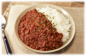 オニオンソテー(C)ダイス30＋ダイス70使用、キーマカレーの 画像
