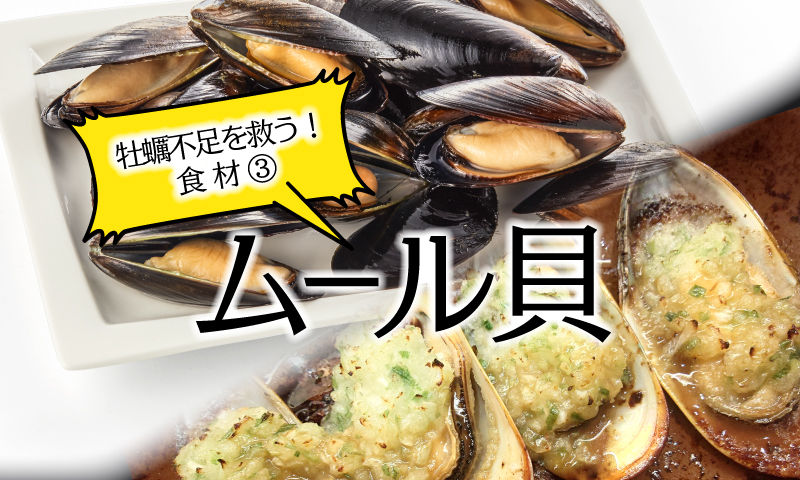 牡蠣不足を救う食材③ムール貝