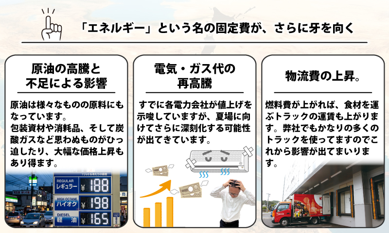 原油高騰の影響