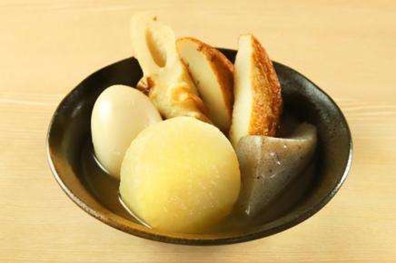かつおと昆布のだしおでん