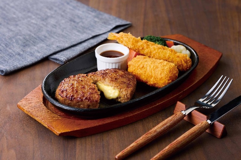 とろ~りチーズインハンバーグ