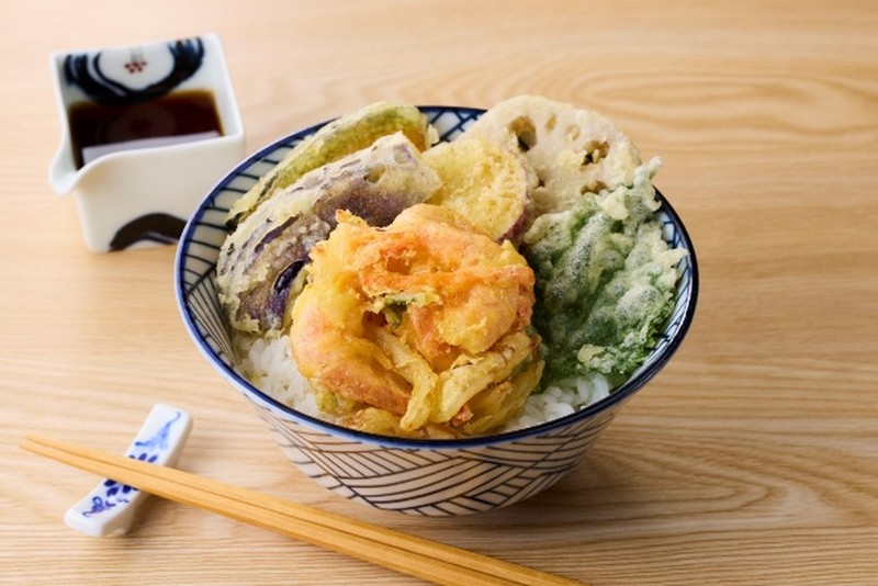 えびごろっと3種野菜かき揚げ50 メニュー例